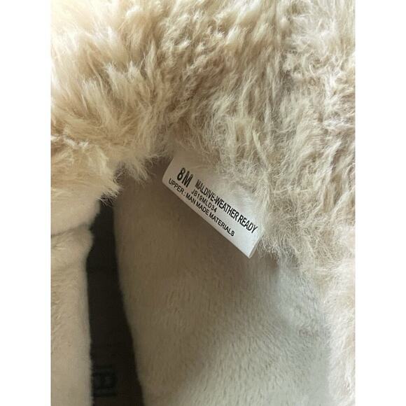 JBU by Jambu 8 M Women's Maldive Weather Ready Boots Faux Fur Lined Lace Up Tan - Picture 5 of 8